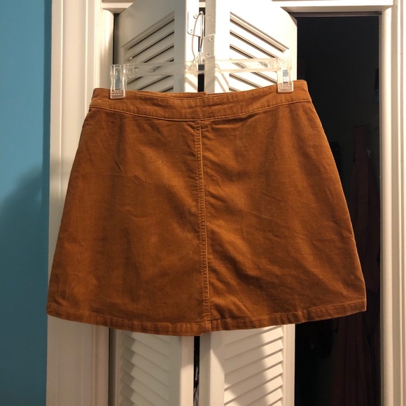 Corduroy Mini Skirt - Picture 3 of 4